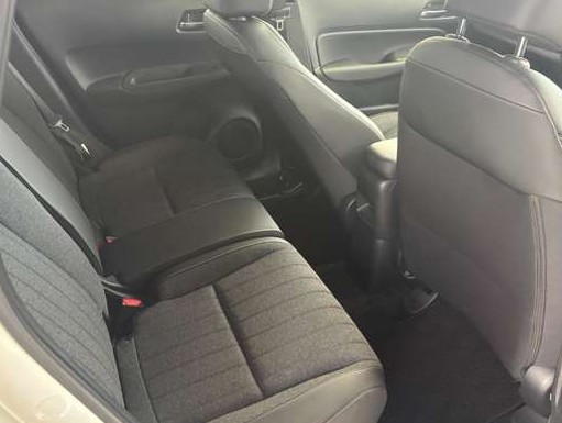 ホンダフィット車内の写真。